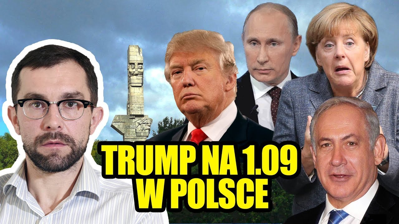 Trump na 1 września w Polsce
