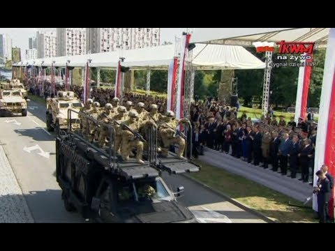 Defilada wojskowa z okazji Święta Wojska Polskiego 2019