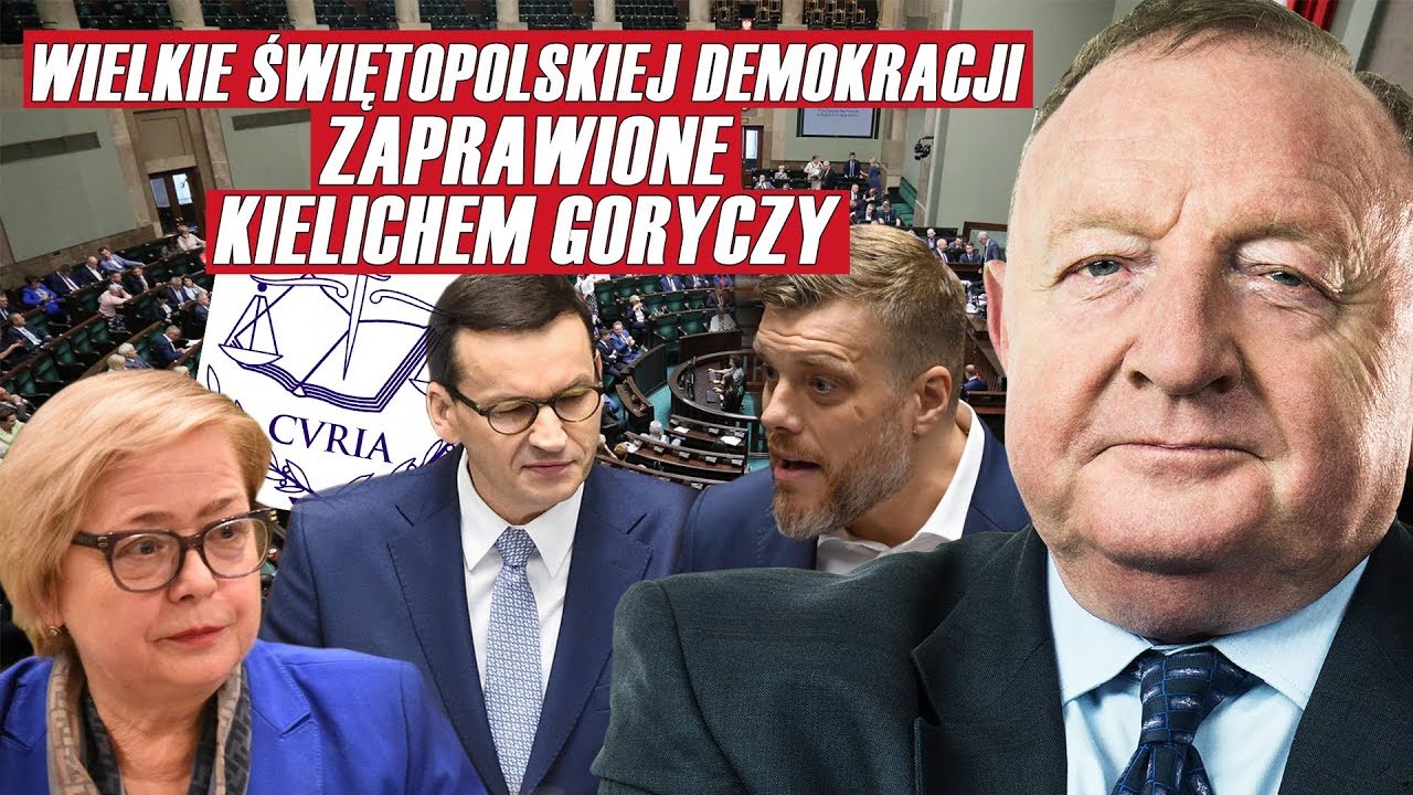 O porozumieniu PIS-Lewica, wyroku TSUE i expose premiera Morawieckiego