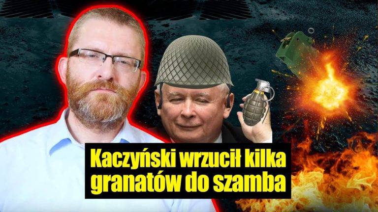 Kaczyński wrzucił kilka granatów do szamba