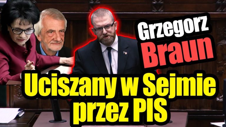Uciszany w Sejmie przez PiS!