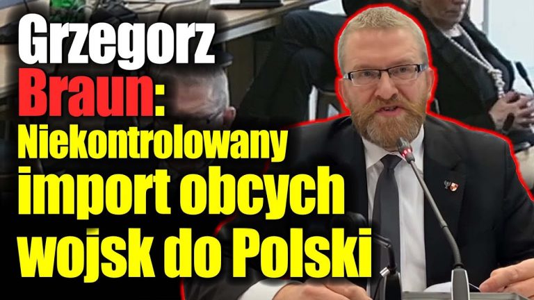 Niekontrolowany import obcych wojsk do Polski!