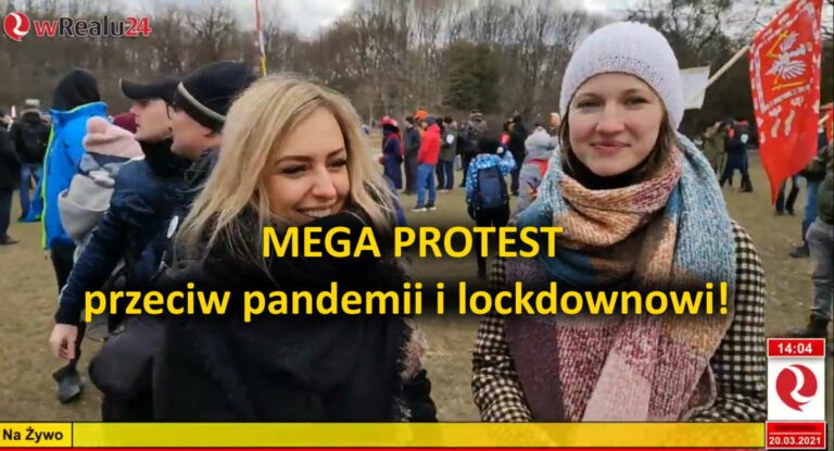 Mega protest przeciwko lockdownowi! Co planuje Morawiecki?