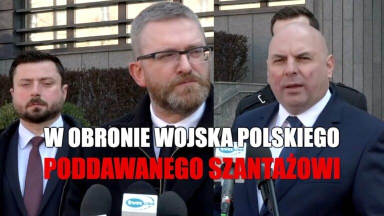 Wojsko Polskie jest poddawane SZANTAŻOWI!