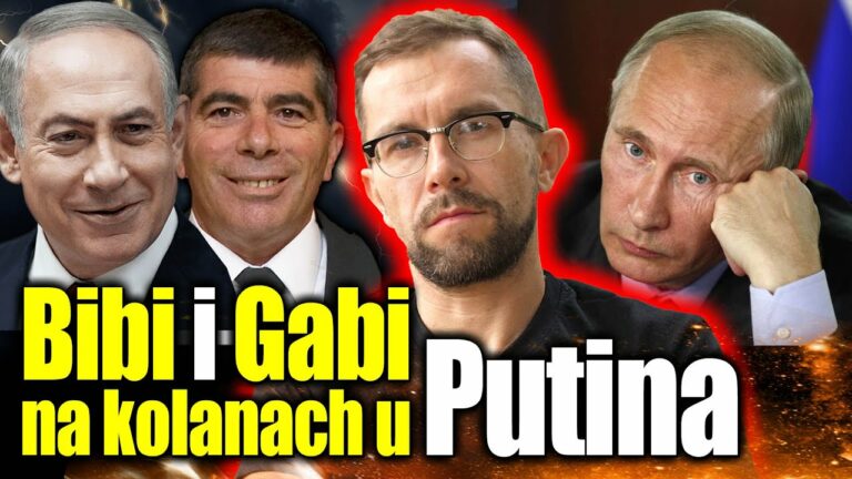 Bibi i Gabi na kolanach u Putina