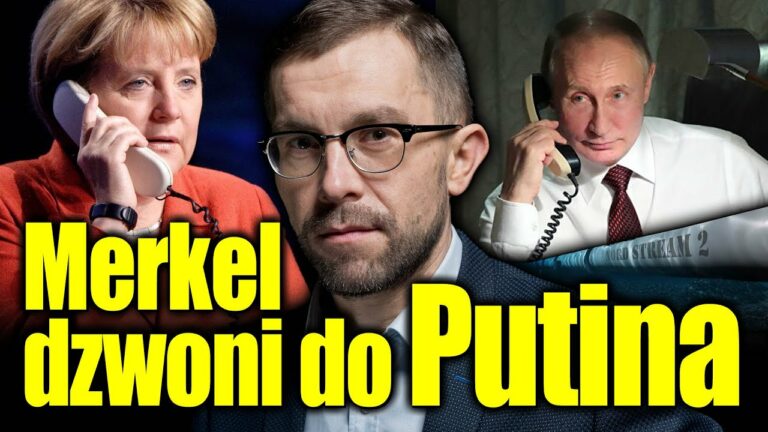 Merkel dzwoni do Putina