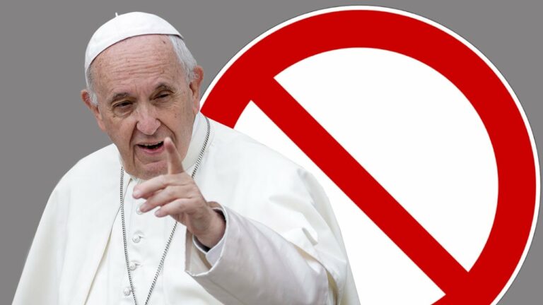 Papież zakazał katolickiej Mszy!