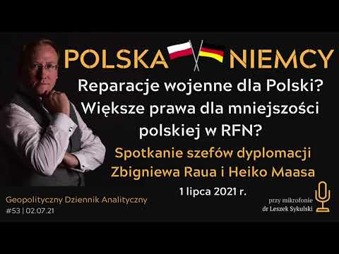 Spotkanie szefów dyplomacji Polski i Niemiec – 1 VII 2021