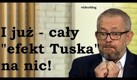 I już – cały „efekt Tuska” na nic!