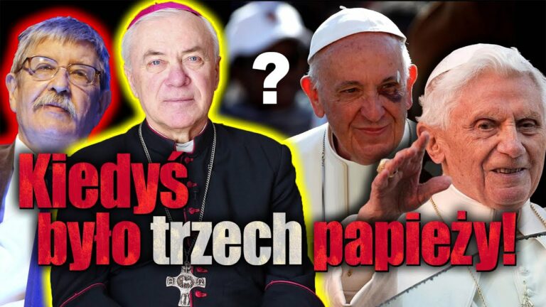Papież Franciszek abdykuje? Kiedyś było trzech papieży!