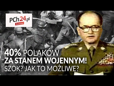 Aż 40% Polaków ZA stanem wojennym! Szok? Jak to MOŻLIWE?