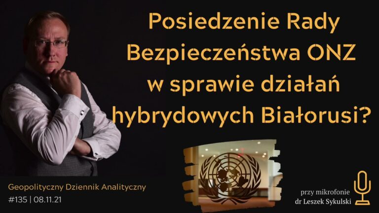 Posiedzenie Rady Bezpieczeństwa ONZ ws. działań hybrydowych Białorusi?