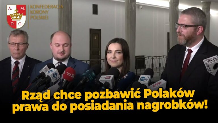 Rząd chce pozbawić Polaków prawa do posiadania nagrobków