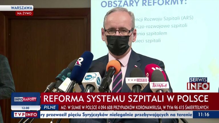 Minister zdrowia: Uruchamiamy fundamentalną reformę polskiego szpitalnictwa