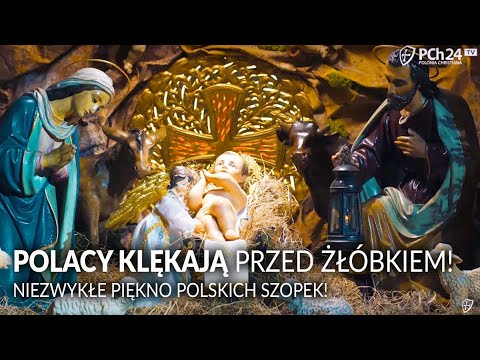 Polacy KLĘKAJĄ przed żłóbkiem! Niezwykłe piękno polskich szopek