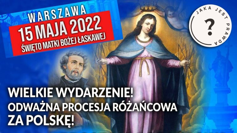 Odważna procesja różańcowa za Polskę!