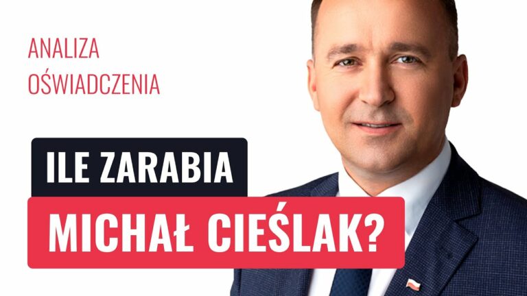 Jak radzi sobie były minister, Michał Cieślak?