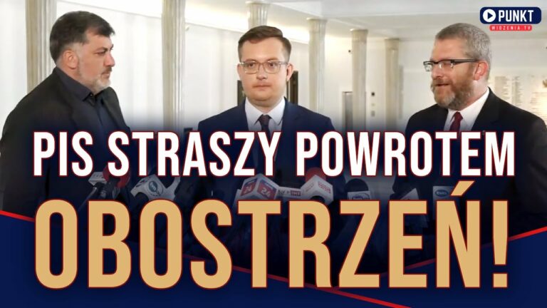 PiS straszy powrotem OBOSTRZEŃ! Już szykują zdalny Sejm!