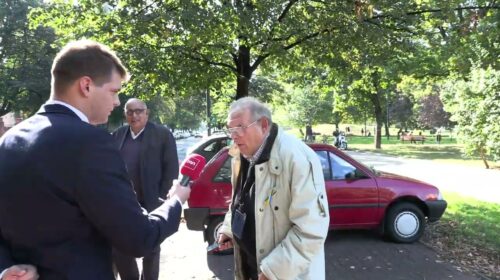 „Jest Pan chamem i faszystą!”