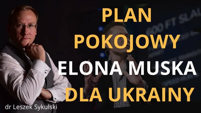 Plan pokojowy Elona Muska dla Ukrainy i odpowiedź władz w Kijowie