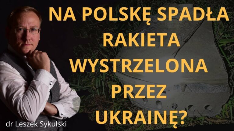 Na Polskę spadła rakieta wystrzelona przez Ukrainę?