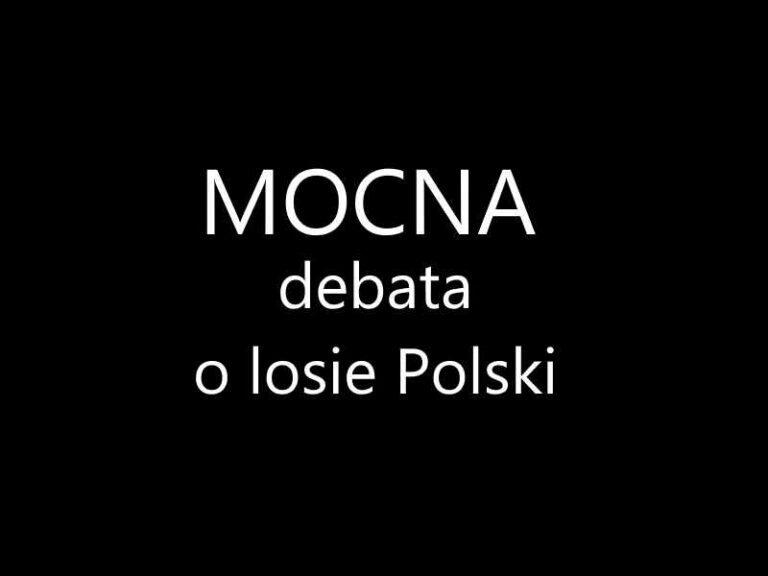 Debata o losie Polski