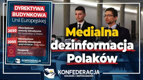 Media dezinformują Polaków na temat dyrektywy wywłaszczeniowej!