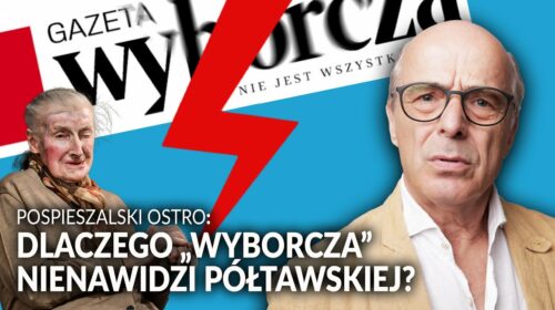 Odrażający hejt „Wyborczej” na Wandę Półtawską