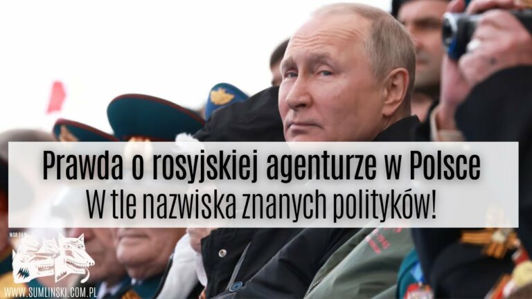 Prawda o rosyjskiej agenturze w Polsce: w tle nazwiska znanych polityków!
