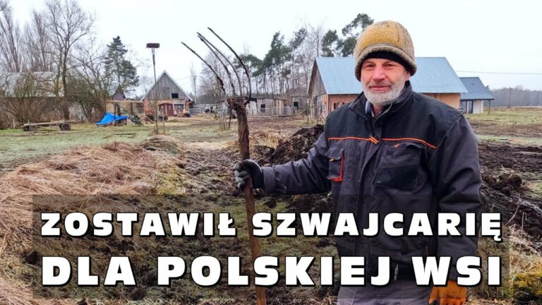 Szwajcar porzucił swój kraj i zamieszkał na polskiej wsi