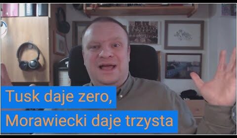 Tusk daje zero, Morawiecki daje trzysta