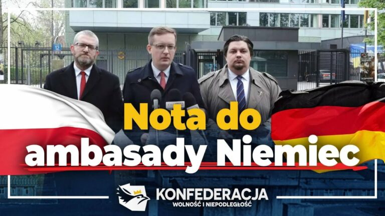 Nota protestacyjna do Ambasadora Niemiec