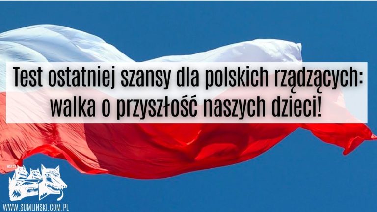 Test ostatniej szansy dla polskich rządzących