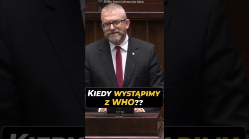 Kiedy wystąpimy z WHO?