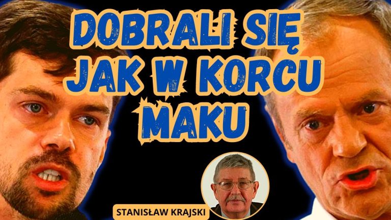 „Zbuntowany rolnik” Michał Kołodziejczak stoi ramię w ramię z Donaldem Tuskiem