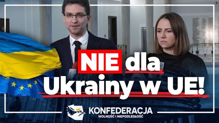 Konfederacja jest przeciwko wstąpieniu Ukrainy do UE!