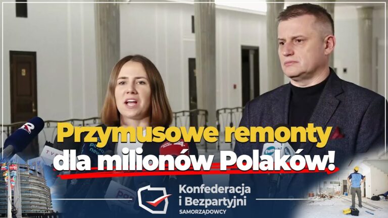 Unia chce narzucić przymusowe remonty milionom Polaków!