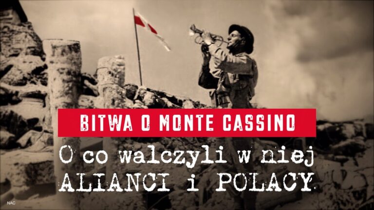 Bitwa o Monte Cassino. O co walczyli w niej alianci i Polacy?