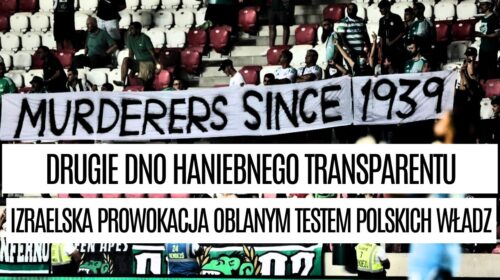 Izraelska prowokacja oblanym testem władz!