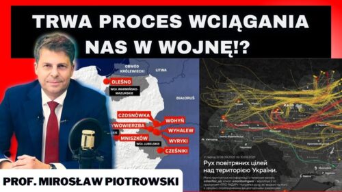 Drony nad Polską – kto chce nas wciągnąć w wojnę?