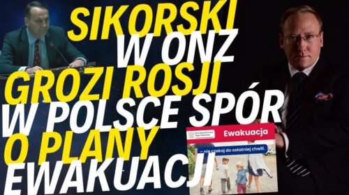Sikorski grozi Rosji w ONZ