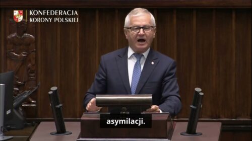 Słyszymy pogróżki: jak nie będziemy kontynuować utrzymywania Ukraińców, to powtórzą nam 1943 rok