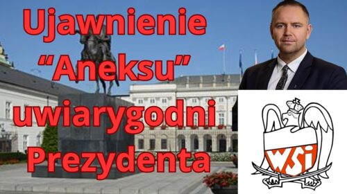 Ujawnienie Aneks do Raportu z weryfikacji WSI uwiarygodni Prezydenta