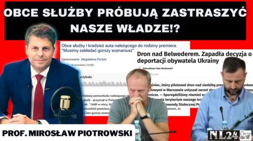 Wyryki, koniec Hołowni, kradzież samochodu Tuska i dron nad Belwederem