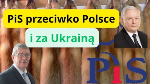 PiS znowu przeciwko Polsce a za Ukrainą