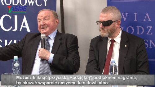 Żeby przeciwdziałać rewolucji komunistycznej, to są dwie możliwości…