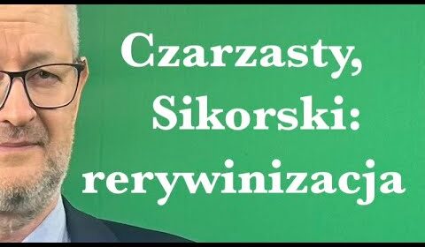 Czarzasty, Sikorski i rerywinizacja