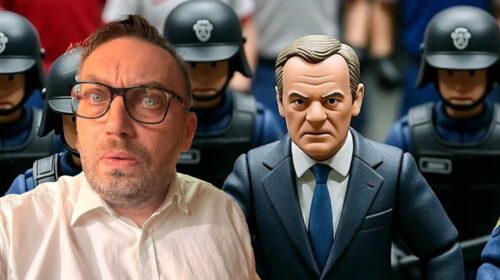 Dlaczego Tusk wysłał policję przeciw kibicom reprezentacji Polski?