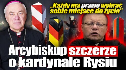 Kardynał Grzegorz Ryś: „Każdy człowiek ma prawo wybrać sobie miejsce do życia”
