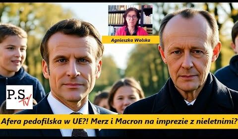 Merz i Macron na imprezie z nieletnimi?